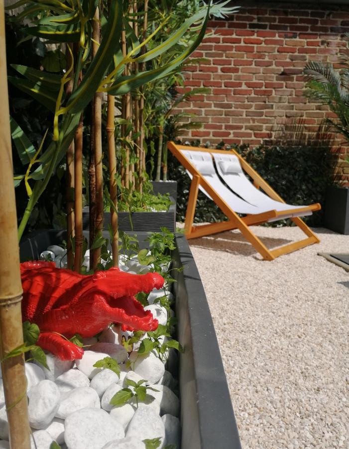 L'Escale Tropicale, Appartement Independant Avec Terrasse Privative Сен-Кантен Экстерьер фото