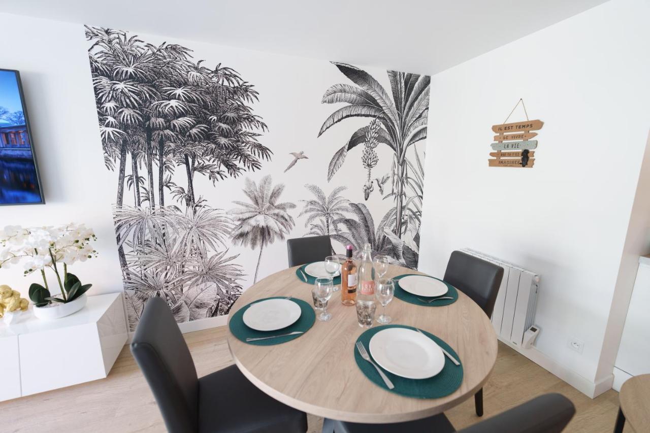 L'Escale Tropicale, Appartement Independant Avec Terrasse Privative Сен-Кантен Экстерьер фото