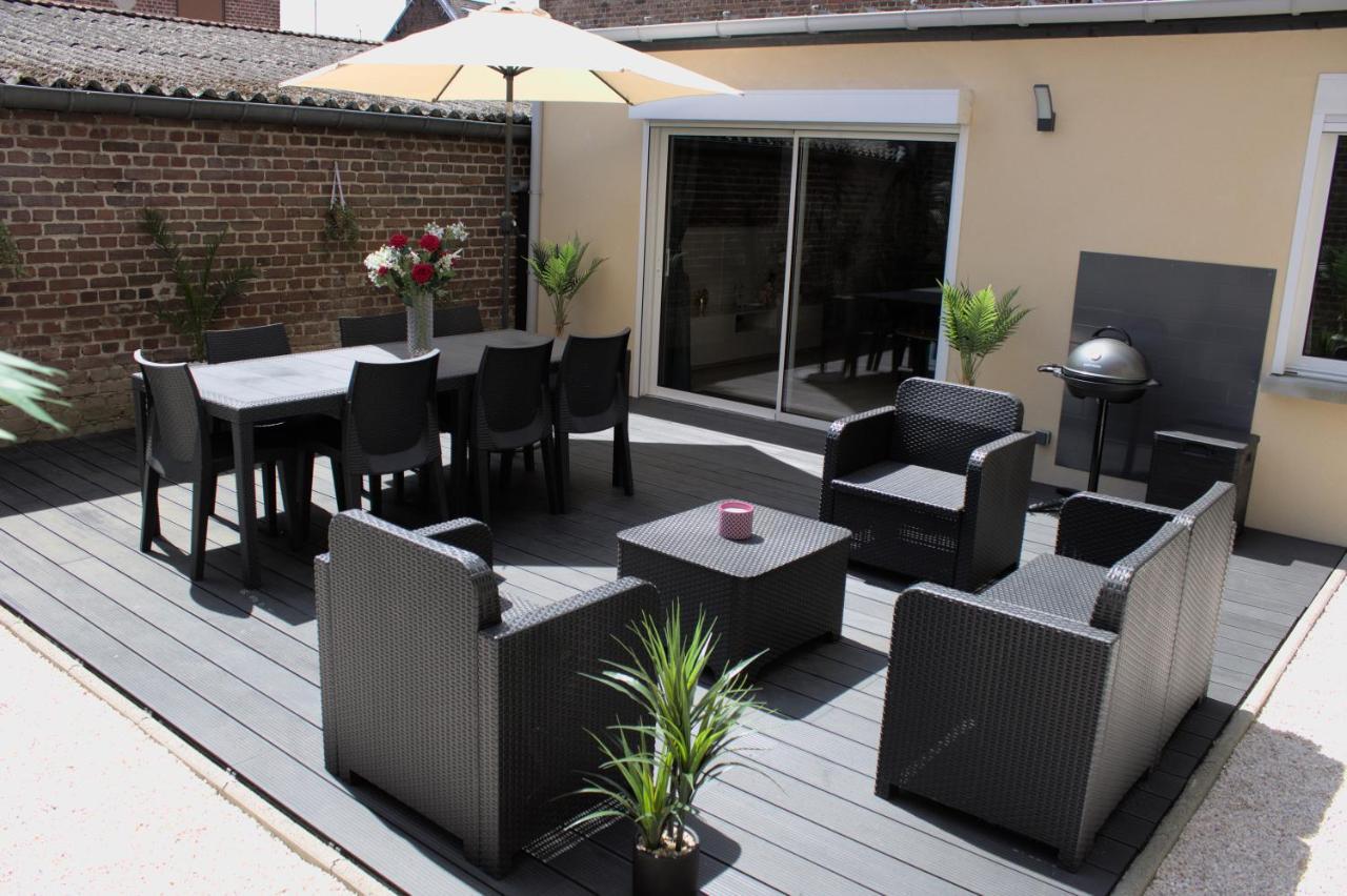 L'Escale Tropicale, Appartement Independant Avec Terrasse Privative Сен-Кантен Экстерьер фото
