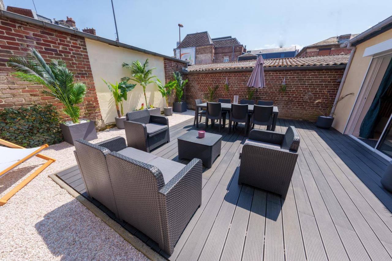 L'Escale Tropicale, Appartement Independant Avec Terrasse Privative Сен-Кантен Экстерьер фото
